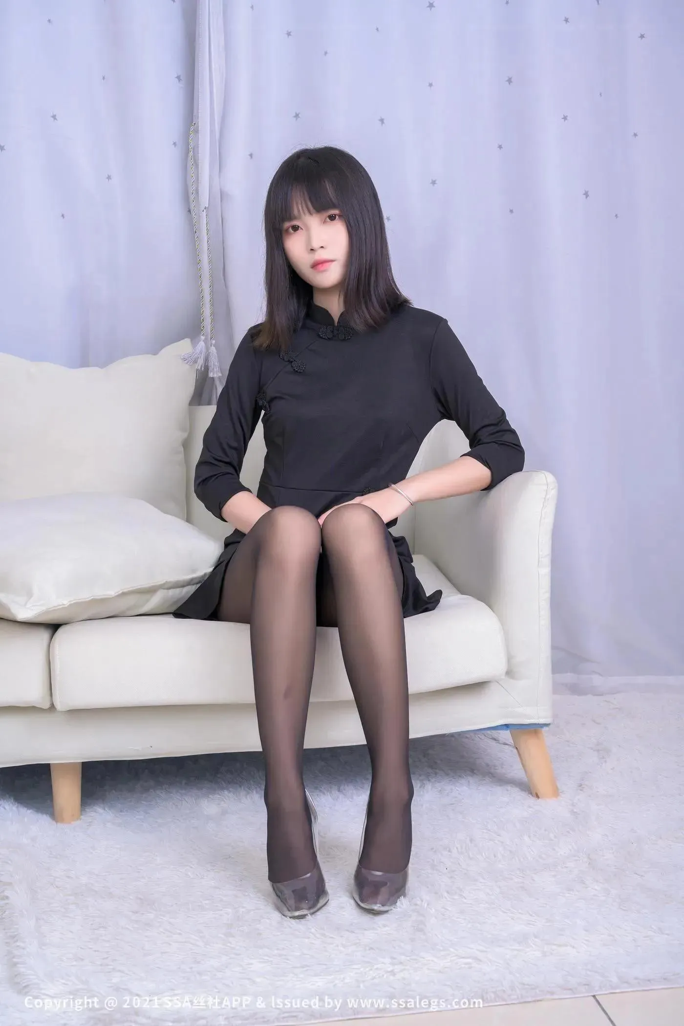 [SSA丝社]超清写真 NO.726 腿模丹丹的黑丝美腿（上） [74P]插图2